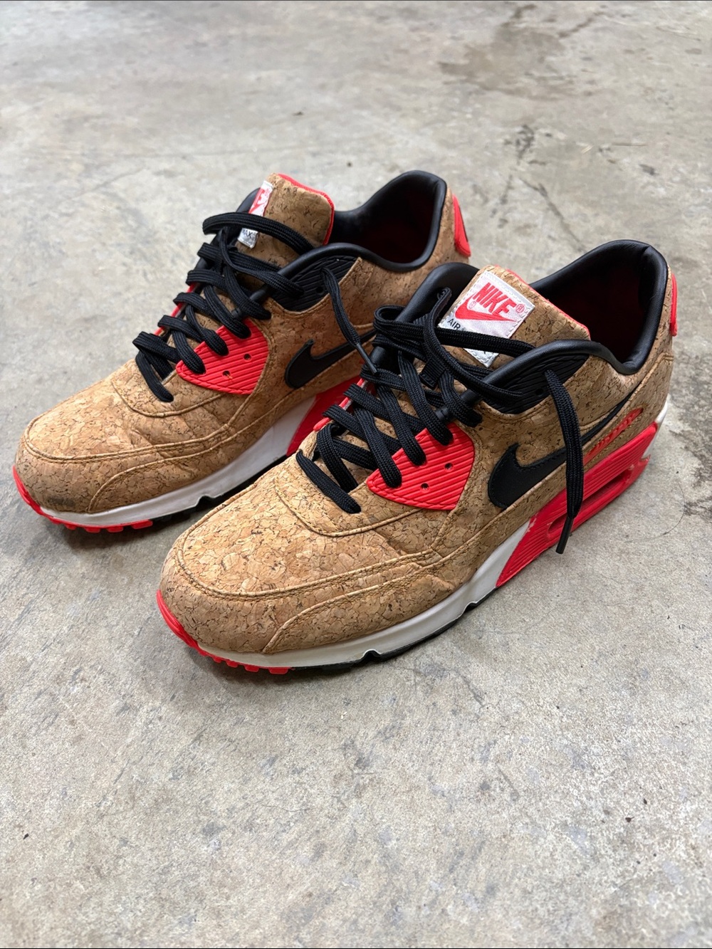 Nike Air Max 90 Cork Men’s Sneakers Size 11.5